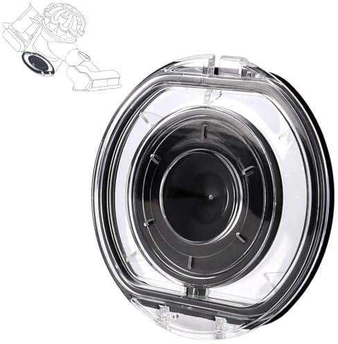 Dustbin Lid Replacement Part for Dyson V6 DC58 DC59 DC61 DC62 DC72 DC74 SV03 SV07 SV09 HH08 serie Dust Container, Vacuum Cleaner Dust Reservoir Base Flap Replacement Cover with Seal Ring