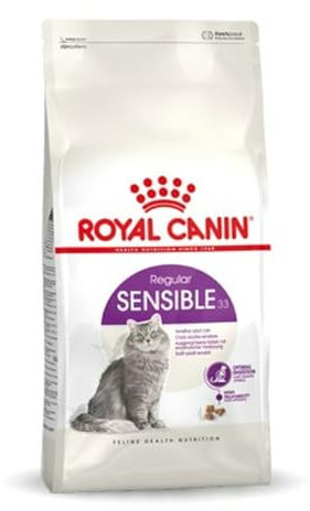 Royal Canin Regular Sensible 33 | 400 g | Trockenfutter für ausgewachsene Katzen | Zur Unterstützung der Verdauung | Besonders gut geeignet für Katzen mit hohem Energiebedarf