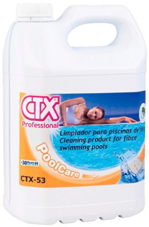 CTX-53 Desincrustante Piscinas Poliester y Liner 5LTS.