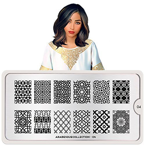 MoYou-London Schablone Arabesque Collection 04