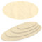 AUPROTEC Multiplexplatte 27mm Ellipse 400 mm x 200 mm Holzplatten von 40cm-200cm auswählbar elliptische Sperrholz-Platten Birke Massiv Multiplex Holz Industriequalität z.B. als Tisch-Platte