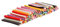 Cute 3D Fruit Fimo Canes Rods Polymer Clay Stickers Nail Art Decoration Tools Manicure Decoration Random Style 100Pcs