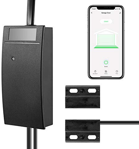 Wolf Guard 007WT-CK07 WiFi Smart Garage Door Gate Opener APP Control Compatible with Alexa Google Home