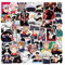 100pcs Jujutsu Kaisen Cartoon Anime Stickers Kids Stickers for Laptop Water Bottles Bicycle Skateboard Luggage Decal