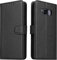 Handyhülle für Samsung Galaxy S8, Leder Handytasche Klapphülle Flip Case Brieftasche mit Kartenfach/Magnetverschluss Lederhülle mit RFID Schutz für Samsung Galaxy S8, Schwarz
