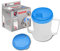 Wolvex 350ML Adult Drinking Cup Beaker with Handles & Anti Spill lids for Disabled Adults Dishwasher and Microwave Safe BPA, PVC and Latex Free