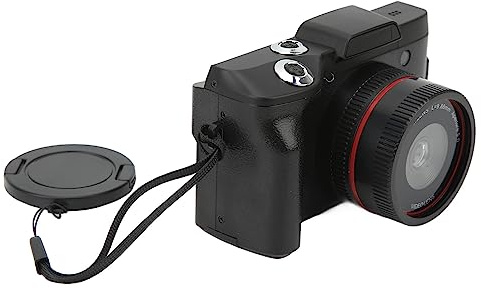 Gonetre Digitalkamera Digitalkamera Videokamera Vlogging Kamera 16MP HD Videokamera Digital Camcorder 1080p 180 Grad Flip Display 2.4 Zoll TFT LCD Display 16x Digital
