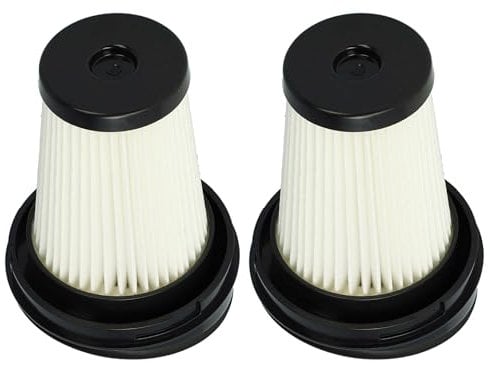 vhbw Set 2x Flachfaltenfilter kompatibel mit ETA Dasty Aquaplus 3447 Handstaubsauger, Staubsauger - Filterelement