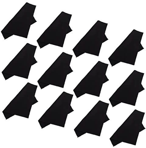 SEWOART Lot De 50 Chiffons De Nettoyage Pour Lentilles Écrans Lunettes Bijoux Sans Danger Pour Les Surfaces Réutilisables
