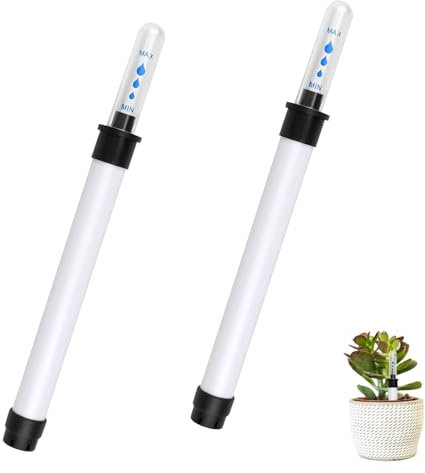 HXHWKEN 2 Pièces Indicateur de Niveau d'eau Plastique Indicateur D'humidité des Plantes Indicateur Niveau Eau pour Le Jardin La Pelouse La Ferme L'utilisation