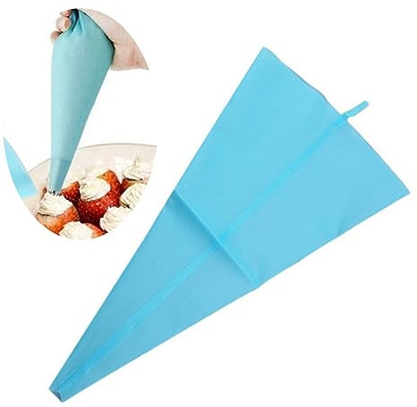 PRETYZOOM Poche à Douille Réutilisable Silicone pour Pâtisserie Et Décoration De Gâteaux Biscuits Et