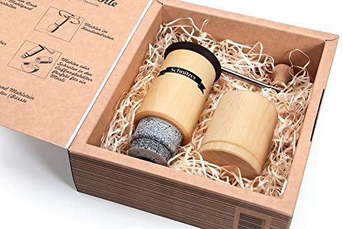 Schnitzer Handmühle Geschenkset
