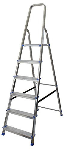 Abbey Aluminium Platform Step Ladder 6 Tread