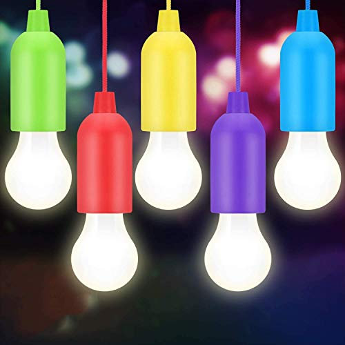Binke Lampade LED Campeggio,Light Portatili Lampade Tenda LED, Lampadina,Luce Decorativa,Luce da Emergenza(5 Pezzi) per Lampadine,Campeggio, Tenda, Festa, da Esterno o da Interno