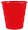Office Products Model 19054621-04 Abfallkorb Papierkorb 16 Liter Kunststoff Mülleimer Design Abfallbehälter rund Für Büro Küche; 1 Stück/ Rot Elegant und Praktisch Stabil Maße: 30,8 x 31 x 30,8 cm
