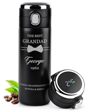 Maverton Thermal Mug for Man, Personalised Tumbler for boy, Elegant