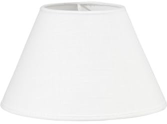 PR Home of Scandinavia Lampenschirm Empire Franza weiß 50 cm
