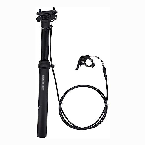 HAZARA Mountainbike Luftdruck Lift Sattelstütze stoßdämpfende Teleskopsattelstütze Fahrrad Aluminium Sattelstütze Rennrad Lift Remote höhenverstellbare Sattelstütze Rohr-30.9||400mm