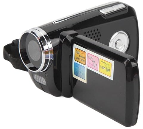 Bewinner 720P Digital Camera Recorder, 1.8in IPS Touch Screen DV Recorder, 4x Digital Zoom Handheld Digital Video Camera Camcorder