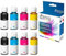 PREMIUM CARTOUCHE - x8 Bouteille Compatible pour HP 32 XL 1VV24AE 33-32 XL Noir x2 + Cyan X2 + Magenta X2 + Yellow X2 pour Smart Tank 450 455 Wireless 457 Wireless 500 All-in-One 513 Wireless 530 Wi