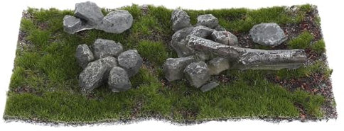 ifundom Künstlicher Rasen Für Sandtisch Dekorative Grasmatte Aus Schwamm Landschaftsbau Für Modelleisenbahnen Architektur Gartenlandschaft Deko