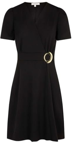 MORGAN 242-RSCUBA Robe, Noir, 36 Femme