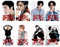 MeiYiYou 8 Poster 2024–2025 Stray-K ATE Album Poster Wandmalerei, Fotokunst für Geburtstagsparty-Dekoration (schwarz)