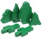 KONTONTY 6 Mini Adornos para Árboles: Árboles De Madera Y Cactus para Manualidades, Centro De Mesa, Letrero, Microadornos Paisajísticos para Mesa De Arena.
