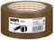 Packband 50mmx66m braun NOPI 57215-00000-01 PVC geprägt - 6er Packung