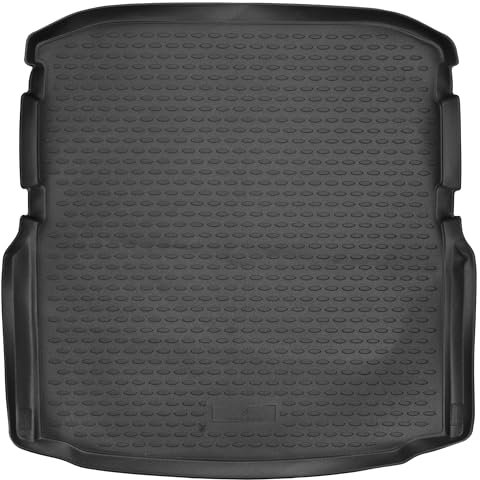 WALSER XTR Kofferraumwanne für Skoda Ocatavia III (Octavia 3) (5E) Limousine 2012-Heute, 100% passgenaue Antirutschmatte Auto, Gummimatte Auto, Kofferraum Schutzmatte, Auto Gummimatten