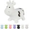 Hoppimals Tootiny Animal Sauteur Gonflable Vache, Animal Sauteur, Jouet Sauteur Gonflable - Développe la motricité - A partir de 12 Mois - avec Pompe à air Incluse…