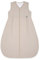emma & noah Baby Schlafsack 1.0 TOG, Ganzjahres Schlafsack für den Frühling, Sommer und Herbst, 100% Bio-Baumwolle, OEKO-TEX Zertifiziert, Strampelsack für Neugeborene (Essential Beige, 60 cm)