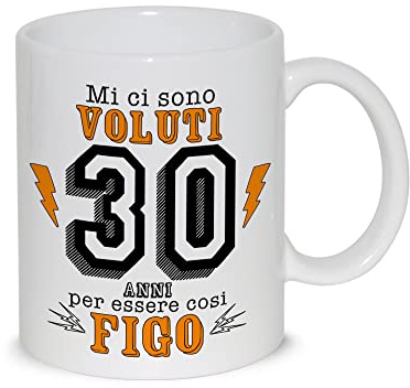 thedifferent Tasse Frühstück Milch Tee Tasse Relax mit Grafik - Ich habe 30 dreißig Jahre gebraucht, um so cool zu sein - Geschenkidee Geburtstag Weihnachten Papa Vater Opa Onkel Freund