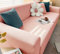 Stretch Sofa überzug für Sofabezug L Form und Sofa 1, 2, 3, 4 Sitzer, Anti-Slip Sofa überzug L Form 360° Polsterbezug für Eckcouch, Sofaschutz, Couchbezug, Polsterbezug, waschbar ( Color : Pink , Size