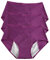 REUset Inkontinenzhöschen für Damen, 3 Stück, waschbar, atmungsaktiv, waschbar, wasserdicht, Inkontinenzslip, waschbar, D, L
