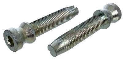 NAJDER Schrauben für Einseitige Türgriffe M11 x 45mm - Selbstschneidend - 2 Stücke - für Türgriffe aus Edelstahl - Handgriff-Befestigungssatz - Türgriff-Montageset