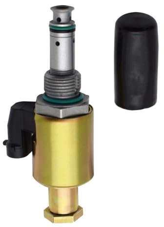 moseiny Oil Pump Solenoid Valve 122-5053 Compatible with E322C 3126 3126B IPR Valve Injector Regulator 107-1228 Engine Caterpillar CAT 325 322C 3116 3126 3126B 3126E 322C 322C FM 325C 7.3L