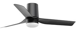 FARO BARCELONA 33834-1TW - MINI PUNT TUB S LED Ventilador negro DC