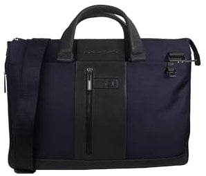 Piquadro Brief2 Expandable Slim Briefcase Blue, blue, One Size