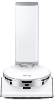 Samsung Jet™ Bot AI+ VR50T95735W/WA, Aspirapolvere Robot con telecamera, Wifi, Riconoscimento ostacoli 3D, Svuotamento automatico, per Tappeto, Bianco (Ricondizionato)