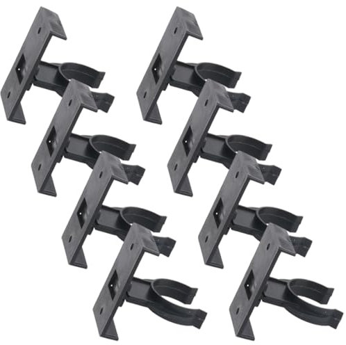 UENXRXE 10 Piezas Zocalo Cocina, Clips De Fijación Para Zócalos De Cocina, 28-32Mm Soportes Para Zócalos De Cocina, Clips De Paneles De Baño, Para Armarios De Cocina Patas De Cama(Negro)