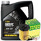 Inspektionspaket Ölwechsel Set Mann Ölfilter + 5l Motoröl 5W-30