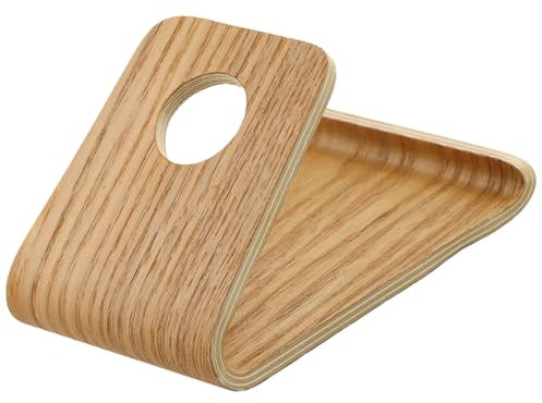 Support de Téléphone en Bois, Stand Universel pour Smartphone, Station de Téléphone en Bois, Support Telephone Bureau Repose pour Bureau de Chambre à Coucher