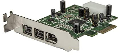 StarTech.com Carte adaptateur PCI Express vers 3 ports FireWire - Faible encombrement - 800 et 400 (PEX1394B3LP)