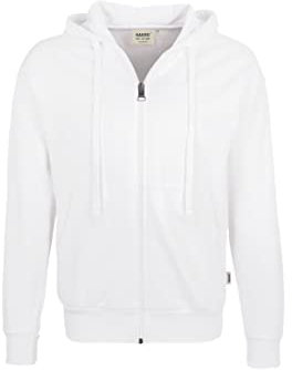 HAKRO Jacke mit Kapuze - 605 - weiß - Größe: 3XL