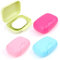 RETON 4pcs Portable Boite Savon Voyage Candy Color, Salle de Bain Porte Savon avec Couvercle, Boîte à Savon Imperméable à l'eau pour la Maison, Salle de Bains, Voyage, Camping(4 Grand)