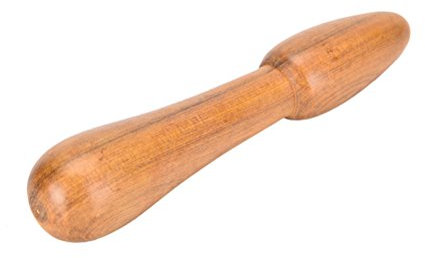 BraveWind Akupunktur- und Massagestab aus Holz, kleines Massagegerät für Körpermassage, Reflexzonentherapie, 1 Stück