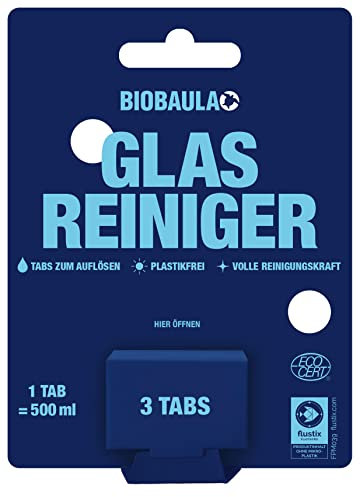 BIOBAULA Glas Öko Reiniger Tabs