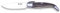 Expósito Coltello n° 0 PA-0/CV lama in acciaio inox Sandvik 12C27 da 8,5 cm e impugnatura per corna di cervo PA-0/CV artigianale classica di Albacete. Originale e unico + Portabottiglie regalo