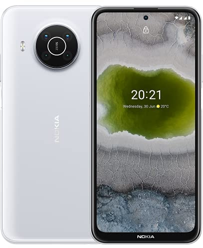 Nokia X10 - Smartphone 64GB, 6GB RAM, Dual SIM, Snow White